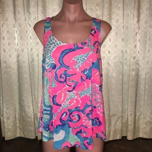 Lilly Pulitzer Cordelia Tank Top - Size Large